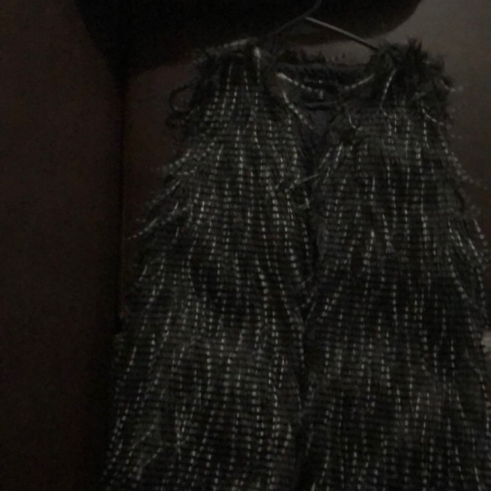 Derek heart feather lining vest